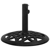 Cumpara ieftin Baza de umbrela, negru, 44x44x32, fonta