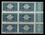 Senegal 1935 - Porto, 2F ndt bloc de 6 neuzat