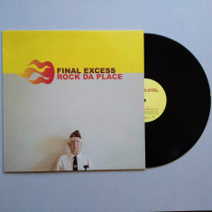 FINAL EXCESS ? Rock Da Place _ Disc Vinil Vinyl 2003 Germania Electronic Trance foto