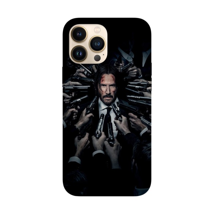 Husa compatibila cu Apple iPhone 14 Plus model John Wick, Silicon, TPU, Viceversa