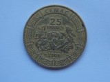 25 FRANCS 2006 STATELE AFRICANE CENTRALE