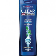 Sampon anti-matreata pentru par normal Clear Men Cool Sport Menthol cu extract de menta 400ml foto