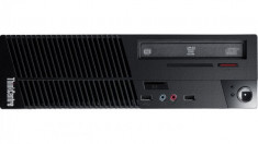 Calculator Lenovo ThinkCentre M73 Desktop, Intel Core i3 Gen 4 4130 3.4 GHz, 4 GB DDR3, 500 GB HDD SATA, DVDRW foto