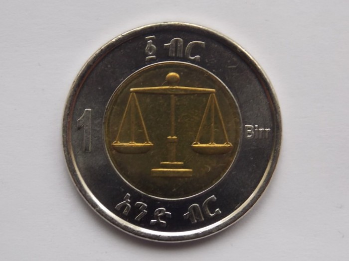 1 BIRR 2010 ETIOPIA-UNC