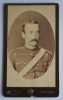 CDV Atelier Romania Bucuresti Bucuresci Bucarest Szollosy barbat in uniforma militar