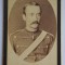 CDV Atelier Romania Bucuresti Bucuresci Bucarest Szollosy barbat in uniforma militar
