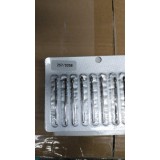 Bit pentru cuticulă diamant, glonte, br&acirc;u albastru, 257/025B