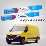 Cumpara ieftin Ștergătoare Renault Master III Van 2010-prezent | Set Față Flat Premium &ndash; TeamCar&reg;