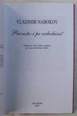 PRIVESTE- I PE ARLECHINI ! de VLADIMIR NABOKOV , 2012 foto