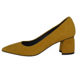 Pantofi dama, din piele naturala, Gino Rossi, DCH802-AS7-2100-08-32, galben