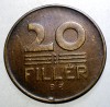 C.016 UNGARIA 20 FILLER 1947, Europa, Bronz-Aluminiu