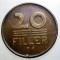 C.016 UNGARIA 20 FILLER 1947