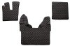 Set covorase piele ecologica dedicate DAF XF 105 106 (2012-2024) cutie automata far webasto