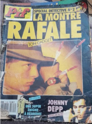 PIF , GADGET , no. 1125 , OCTOBRE 1990 , LIPSA GADGET benzi desenate copii RSS foto