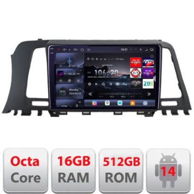 Navigatie Nissan Murano Z51 2007-2013 Android radio gps internet 8 core QLED 2K 16+512 360 Edotec CarStore Technology foto