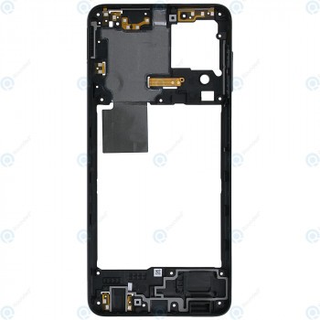 Capac mijloc Samsung Galaxy A22 4G (SM-A225F) negru GH98-46652A foto