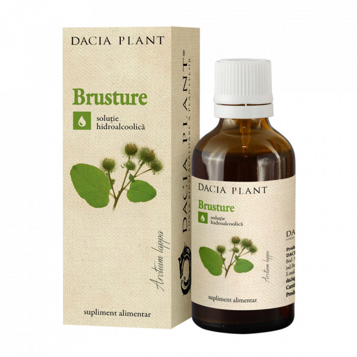 Tinctura brusture 50ml dacia plant