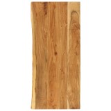 VidaXL Blat lavoar de baie, 140 x 55 x 2,5 cm, lemn masiv de acacia