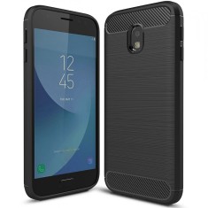 Husa SAMSUNG Galaxy J3 2017 - Carbon (Negru) Forcell