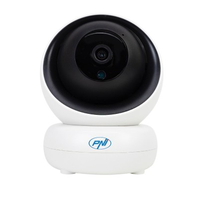 Camera de supraveghere smart / inteligenta PNI-IP735, 3MP, Wi-Fi, wireless, senzor lumina, microfon, difuzor, IP20 interior, int foto