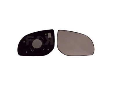 Geam oglinda HYUNDAI GETZ (TB), 09.2005-12.2011; I10 (PA), 04.2011-12.2013; I20 (PB), 10.2008-07.2012, partea dreapta, sticla convexa; geam cromat foto