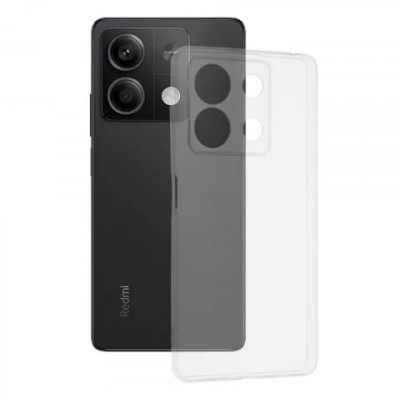 Husa Silicon Xiaomi Redmi Note 13 5G Transparenta CSTH foto