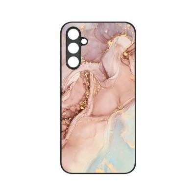Husa BestCase&amp;reg; Slim Glassy, Compatibila Cu Samsung Galaxy A04s, Rose Marble, G foto