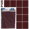 Set foaie abraziva pentru slefuit, 230 x 280 mm, P120, 10 bucati, Geko G78435