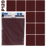 Set foaie abraziva pentru slefuit, 230 x 280 mm, P120, 10 bucati, Geko G78435