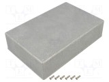 Carcasă universală DELTRON ENCLOSURES din aluminiu naturală 147mm x 223mm x 55mm