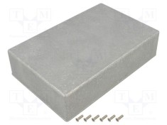 Carcasă universală DELTRON ENCLOSURES din aluminiu naturală 147mm x 223mm x 55mm
