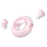 Casti TWS Vention &quot;Tiny T17&quot;, tip butoni, utilizare multimedia, Bluetooth 5.3, acumulator 35mAh/300mAh, durata baterie pana la 20 ore, IPX4, roz, &quot;NBR