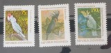 Indonezia 1981 păsări fauna serie 3v neștampilată, Nestampilat