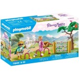 Playmobil Princess Magic - Gradina castelului cu jocuri regale