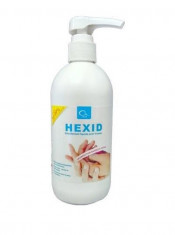 HEXID - Antiseptic pentru dezinfectia mainilor prin frecare, 500 ML foto