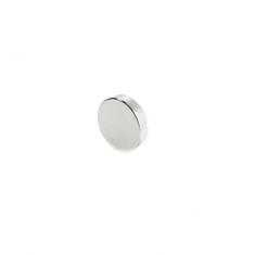 Magnet foarte puternic, gri, disc, simplu, 10mm X 5 mm