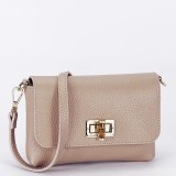 Cumpara ieftin Geanta mica roz din piele naturala 2052 06