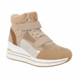 Cumpara ieftin Sneakers inalti dama, Camel - 37