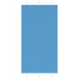 Cumpara ieftin Jaluzea plisată Albastru 110x200 cm Lățime țesătură 109,4 cm