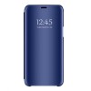 Husa SAMSUNG Galaxy J6 Plus 2018 - Flip Wallet Clear (Albastru)