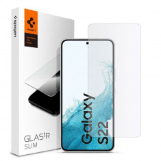 Folie de protectie Spigen Glas.TR Slim pentru Samsung Galaxy S22
