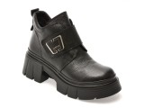 Ghete GRYXX negre, 387632, din piele naturala
