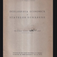Intelegerea economica a Statelor Dunarene V. N. Madgearu 1932
