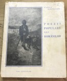 Z.CRT Interbelica - Vasile Alecsandi - Poezii populare Ale Romanilor