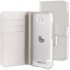 Husa Telefon Wallet Book Huawei Ascend y550 White BeHello