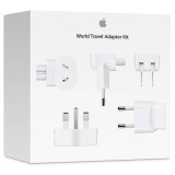 Set de incarcare Apple World Travel Adapter Kit White