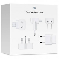 Set de incarcare Apple World Travel Adapter Kit White foto