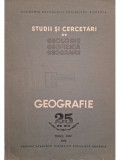 T. Morariu - Studii si cercetari de geologie, geofizica, geografie, tomul XXV (Editia: 1978)