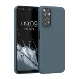 Husa Kwmobile pentru Xiaomi Redmi Note 11/Redmi Note 11s, Silicon, Albastru, 57368.202, Carcasa