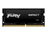 Cumpara ieftin Memorie SODIMM Kingston Fury Impact DDR4 16 GB, frecventa 3200 MHz, 1 modul, radiator, KF432S20IB 16